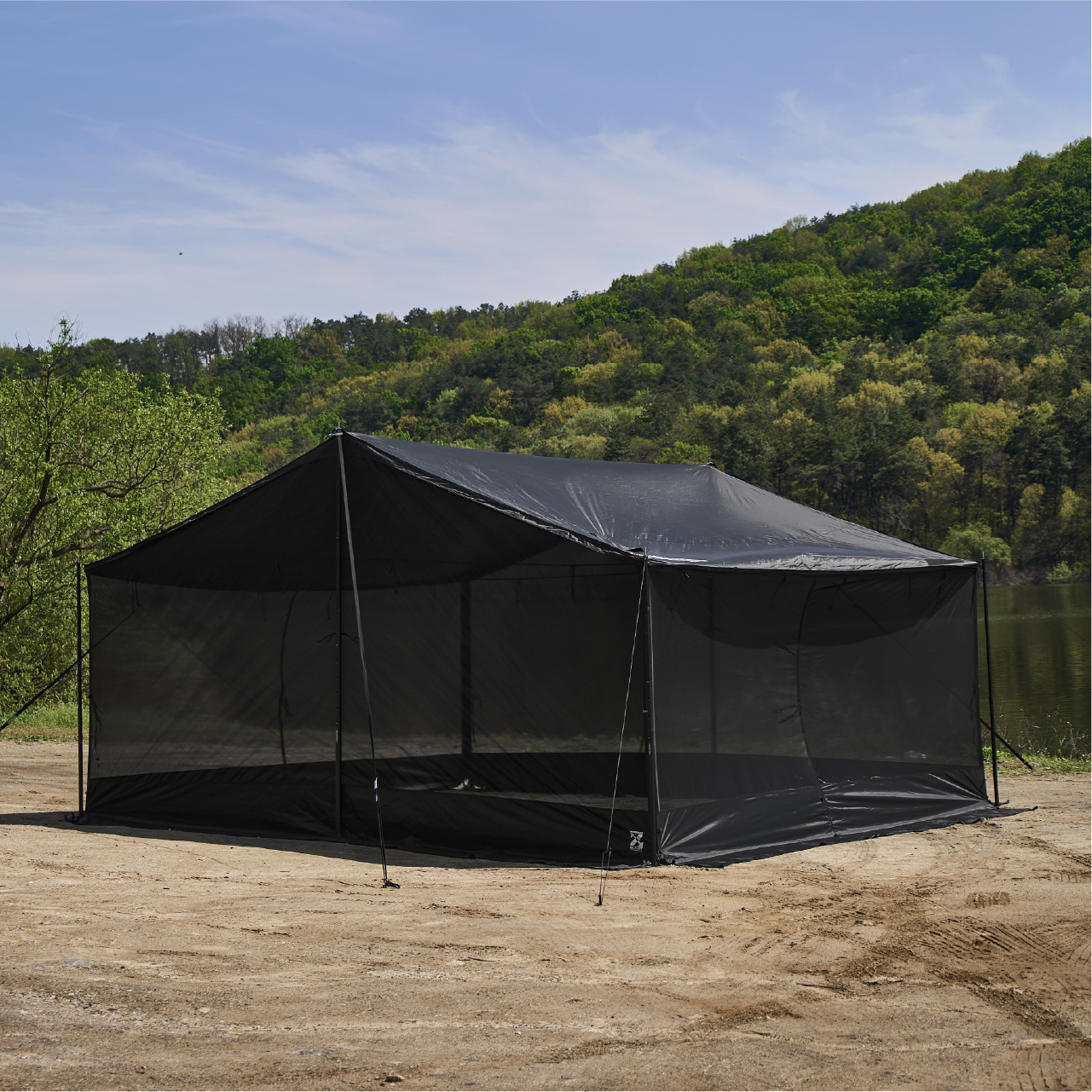 캠빌 지퍼타프 라이트 헥사 블랙