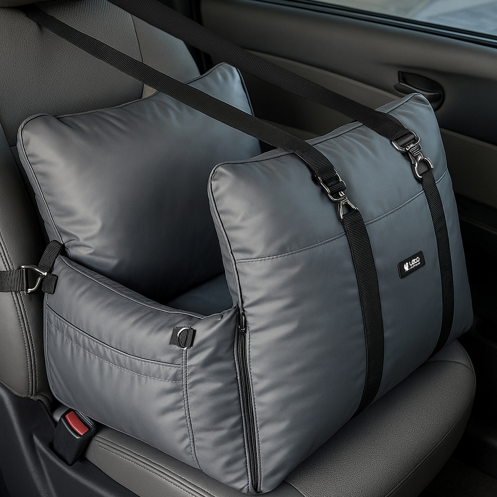 레토 3in1 강아지 카시트 방수 애견 대형견 중현견 올커버 분리형 쿠션