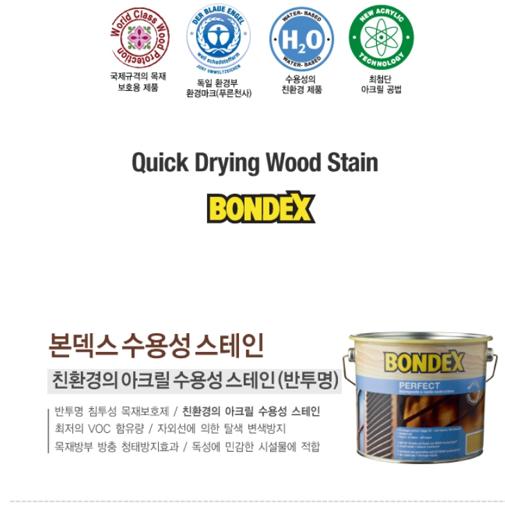 나무 코팅 원목 가구 페인트 2.5 오크 원목 식탁 바니쉬 실내 거실 벽 에 바르는 페인트 - 상세 이미지 3