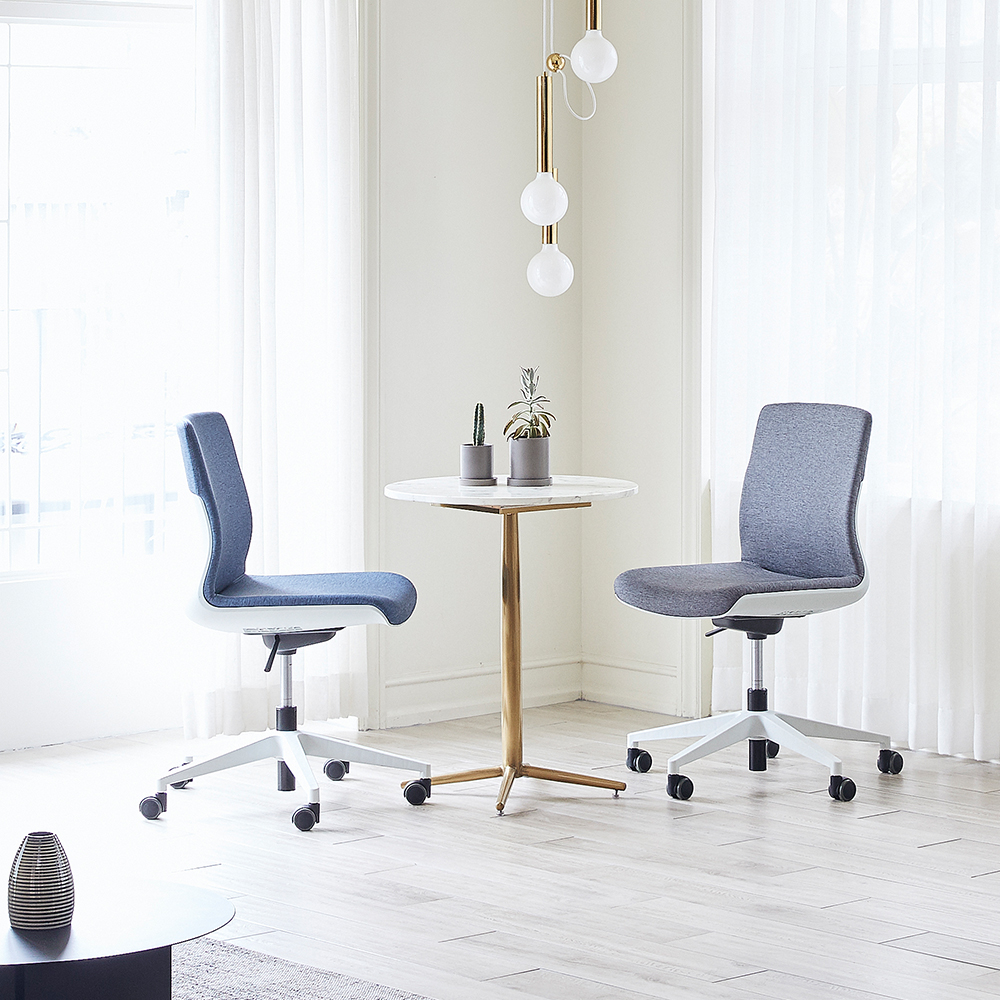 듀오백 하이브리드 HY-01 독서실 사무실 회의실 컴퓨터 책상 의자 - 상세 이미지 3