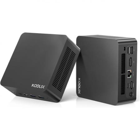 [해외]GD50 미니 PC 인텔 코어 i5 12450H, 8 코어/12 스레드 32GB DDR4 512GB PCIe4.0 SSD, 트리플 스크린 디스플레이(HDMI2.0/USB-C