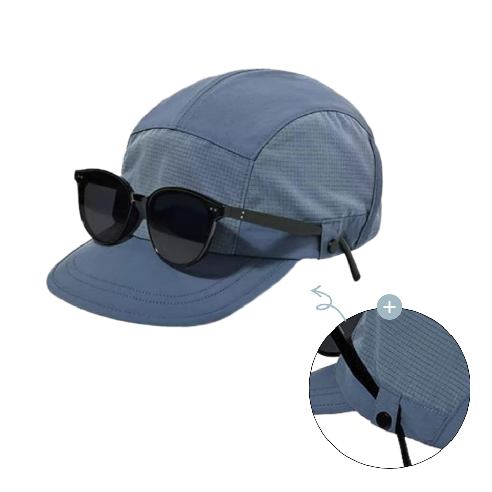 초경량 고글모자 러닝 테니스 마라톤 러닝캡 등산 조깅 아웃도어 선글라스끼우는 모자 숏캡