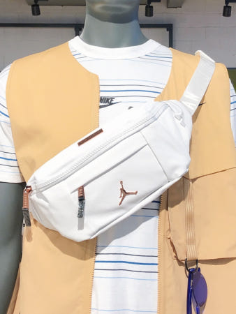 나이키 [해외]나이키 에어 조던 힙색 웨이스트백 크로스백 화이트 핑크 HA5507-101 HA5507-101