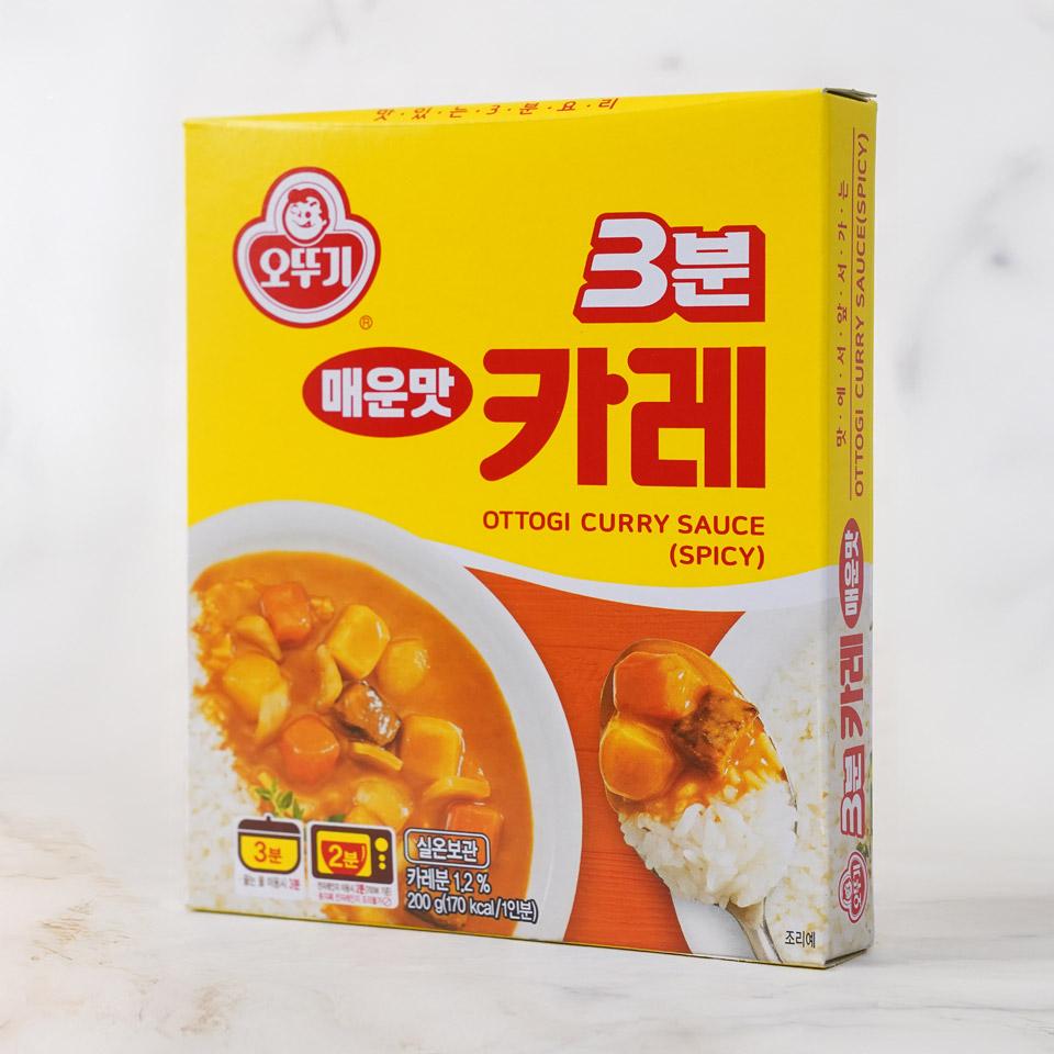 메가마트 오뚜기 3분 카레 매운맛 200g - 상세 이미지 2