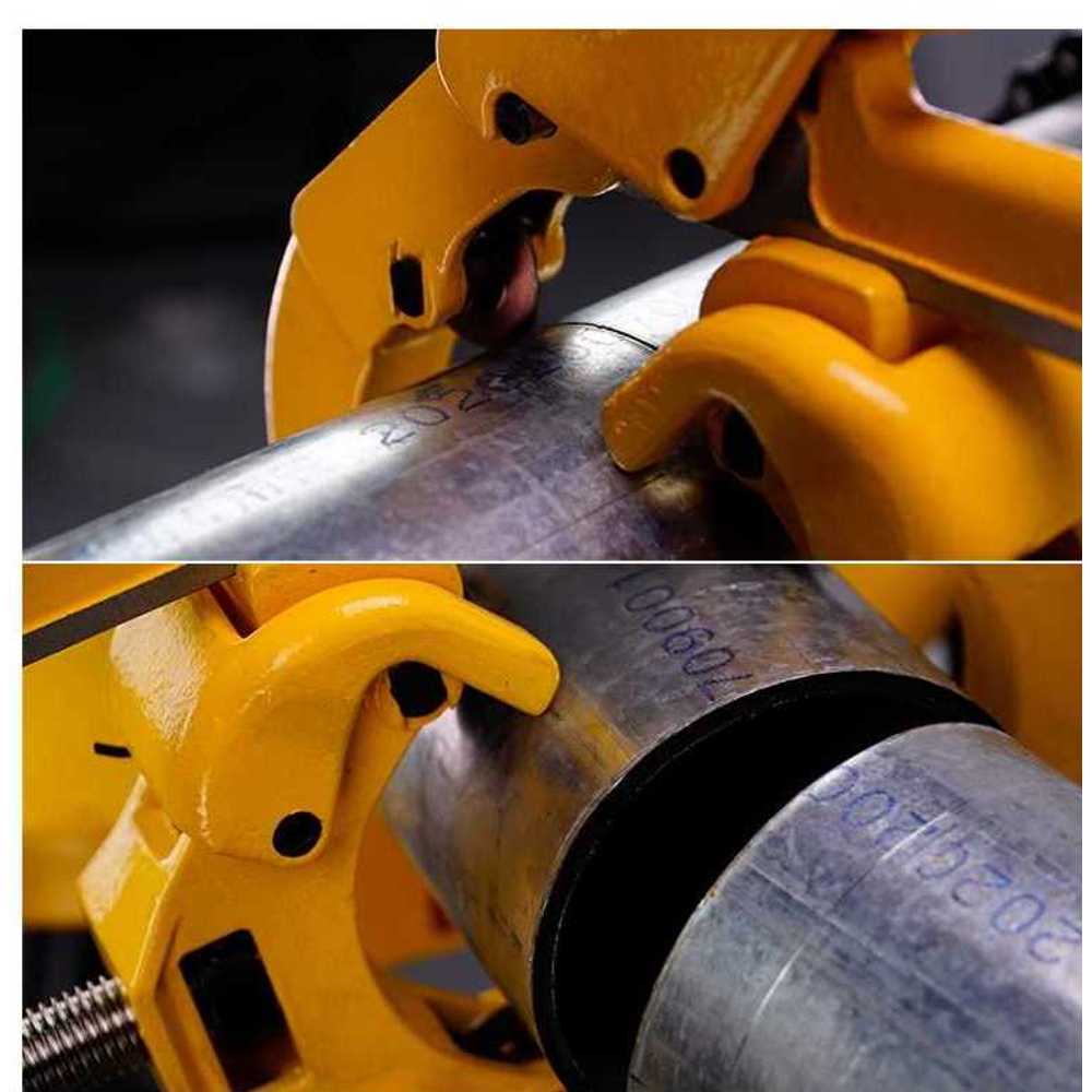 파이프 커터 받침대 클램프 홀더 지지대 절단 고정대 H2S 절단 32-76mm - 상세 이미지 3