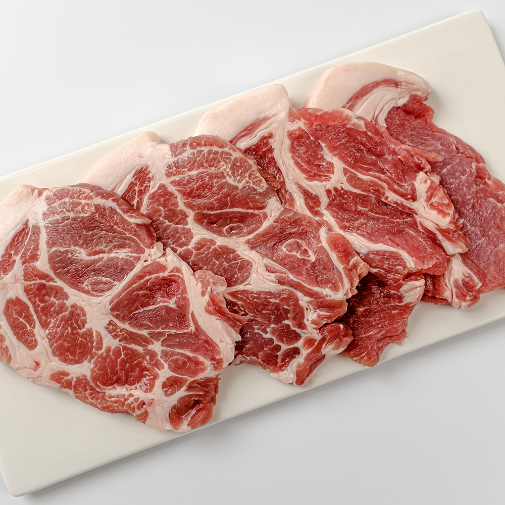 부드러운 한돈 목살 구이용 맛있는 돼지 고기 캠핑 바베큐 가정용 냉장, 300g, 3개