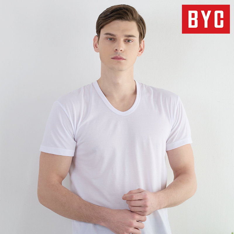 BYC 남자 쿨 반팔런닝 에어로쉬 스포츠 5매 세트