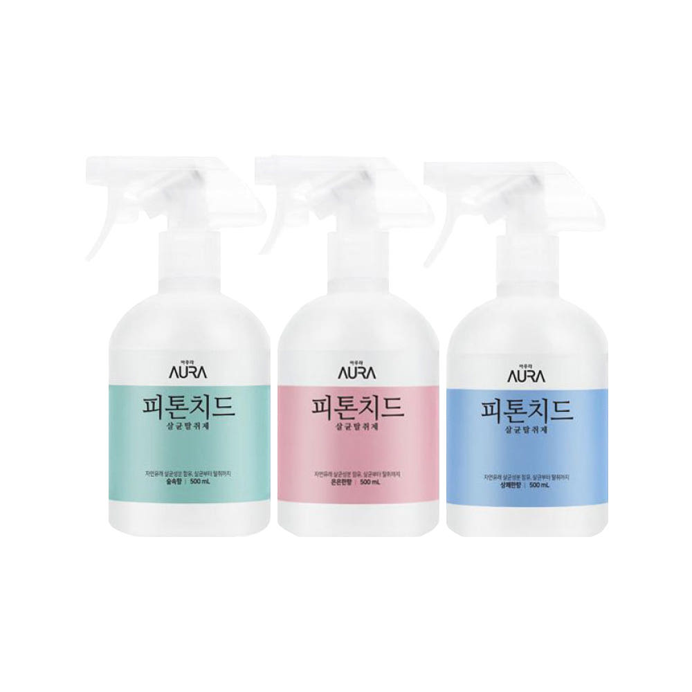 아우라 피톤치드 살균탈취제 500ml 숲속향 - 상세 이미지 2