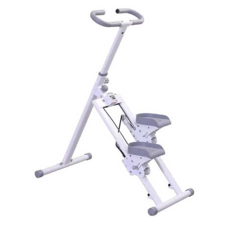 [해외]제자리 클라이머 운동 기구 실내 계단오르기 스텝퍼 일체형 손잡이 스텝밀 A타입