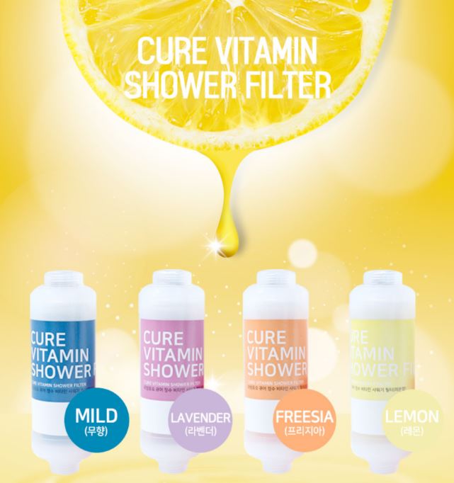 1년세트 [Woo2] 비타민샤워필터 5개, 모든 샤워기호환, 녹물염소제거, 비타민C피부보습