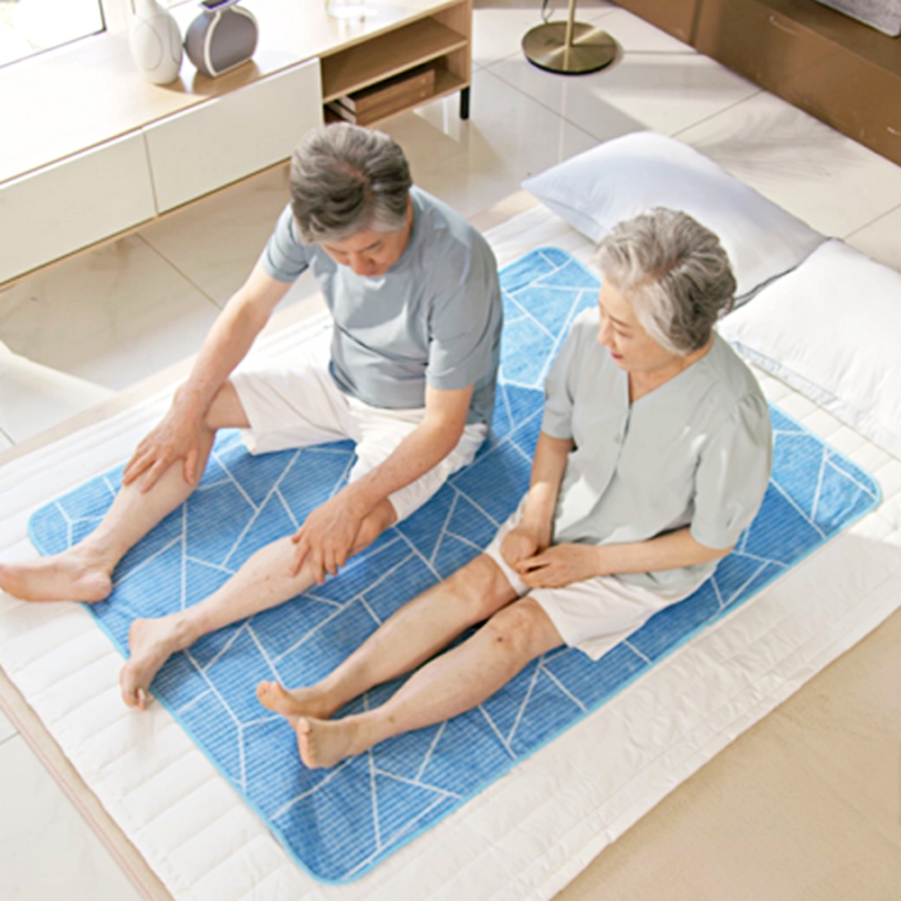 일월 에어컨매트 냉수마찰 냉수매트 싱글 저소음 여름 아이스 쿨 인견원단