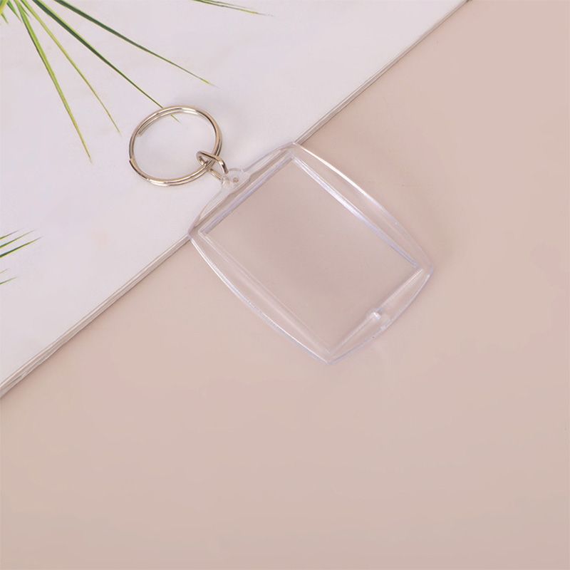 DIY 아크릴 증명 사진 키링 증사 홀더 액자키링 민증 열쇠고리 반명함 포토 키홀더 프레임 - 상세 이미지 3