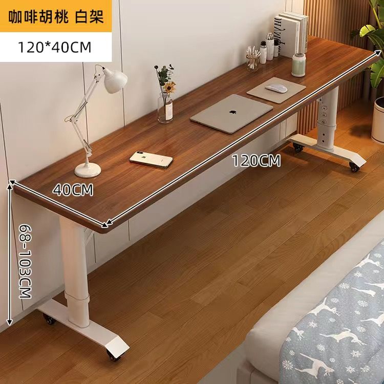 침실 테이블 베드 퀸사이즈 협탁 화이트 간이 침대 - 상세 이미지 3