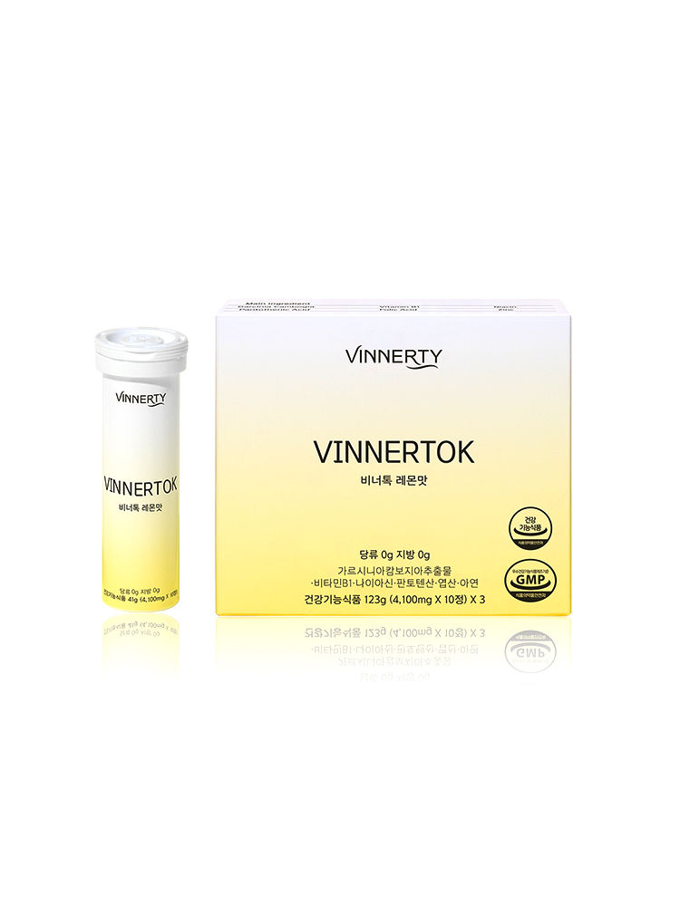 비너티 비너톡 레몬맛 1박스 4100mg 30정(가르시니아 다이어트 보조제) 제품 이미지