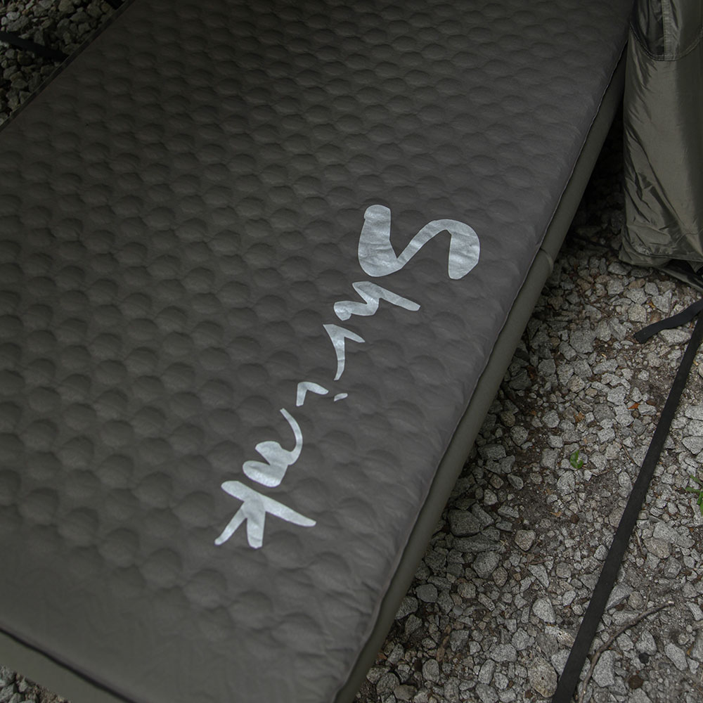 블루폴 슈링크 사입식 자충매트 10T 빌트인 에어펌프 내장 충전식 더블, 10cm, 카키 상세 이미지 7