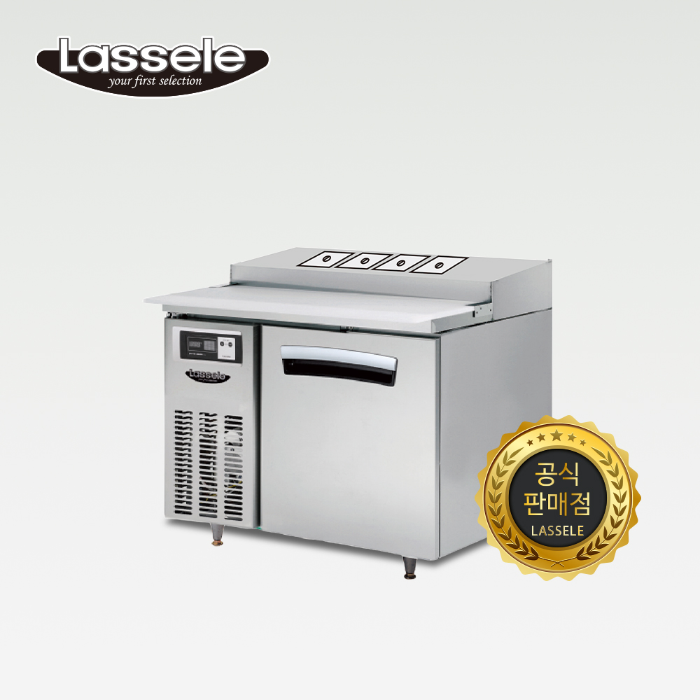 라셀르 900 토핑 냉장고 샐러드 간냉식 업소용 LPT-914R-CX (커버x)