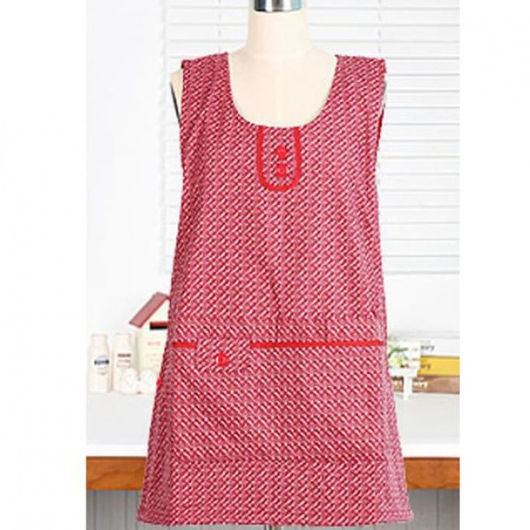 기모 앞치마 어린이집 카페 겨울 방수 L