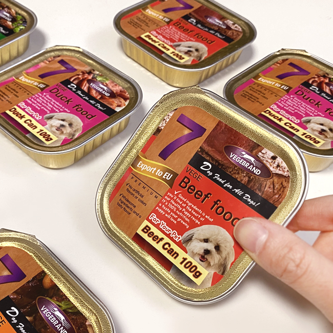 베게 강아지통조림 강아지캔 노령견 노견 영양 간식 양고기, 400g, 1개 - 상세 이미지 2