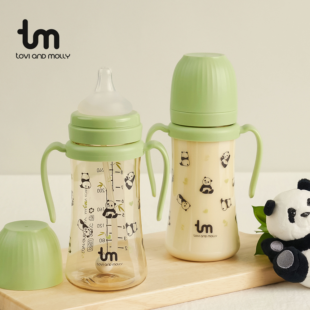[토비앤몰리] 포포 빨대젖병 280ml - 상품 이미지
