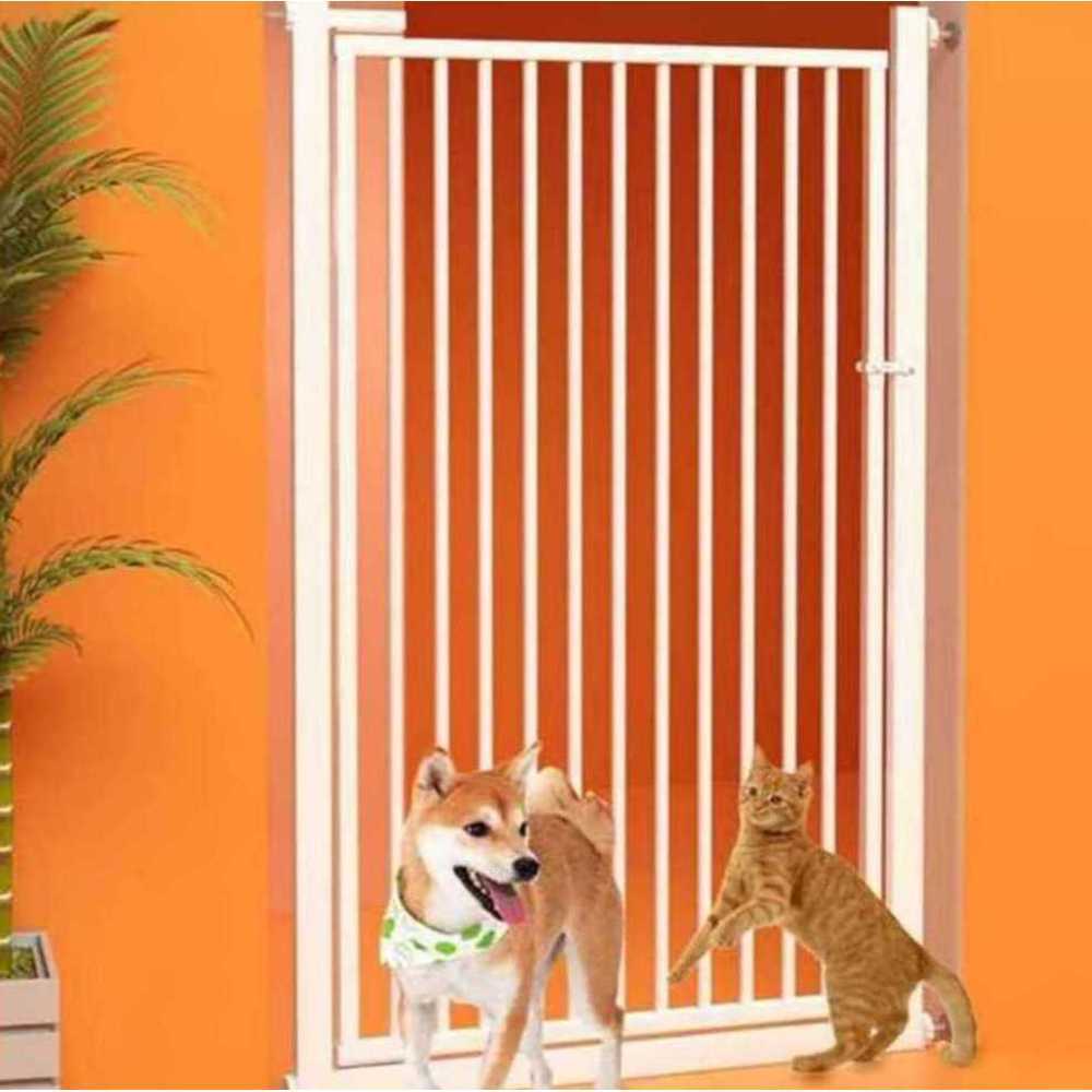고양이 출입 방지용 방묘문 잠금 애견 애묘 출입문 높이 80cm/폭 67-70cm 도어 - 상품 이미지