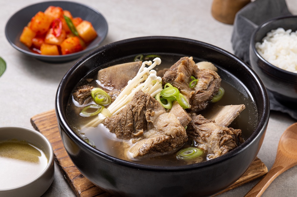 명당리왕갈비탕 고기듬뿍 왕 갈비탕 해장국 2인분 1200g 1개 - 상세 이미지 3