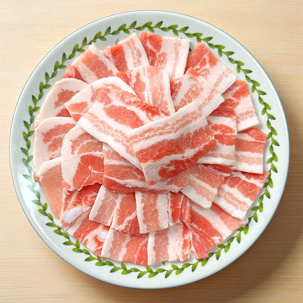 바라던 옛날 냉삼 4mm 500g 1kg 냉동 삼겹살 수입산 이미지 1