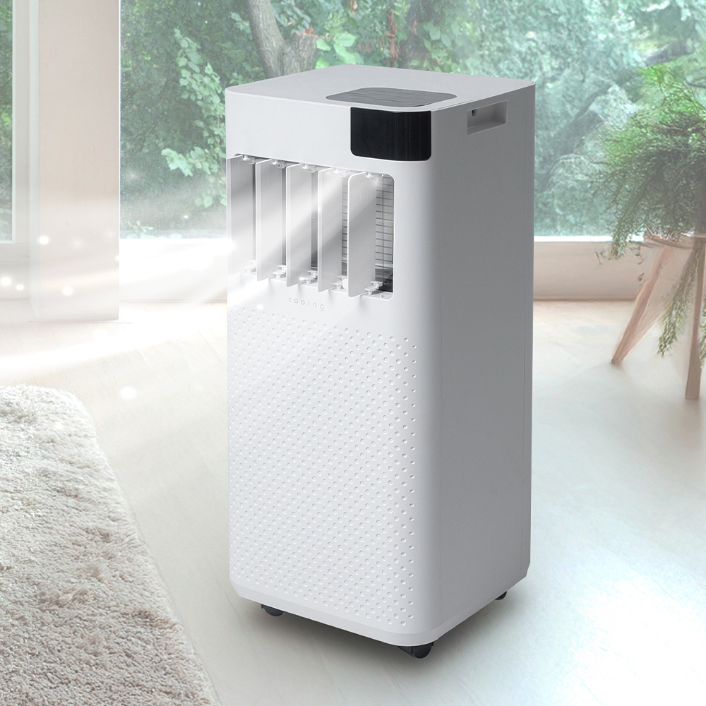 쿠잉 스마트 이동식에어컨 ACP-S9000W 미니 소형 캠핑용 실외기없는 이동형 - 상세 이미지 4