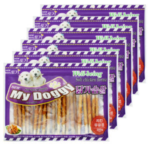 NEW 마이도기 강아지대용량간식 사사미 육포 건조간식 치킨샌드위치, 30... 솔직 후기 | 실제 사용자 리뷰 총정리 - 상품 이미지 4