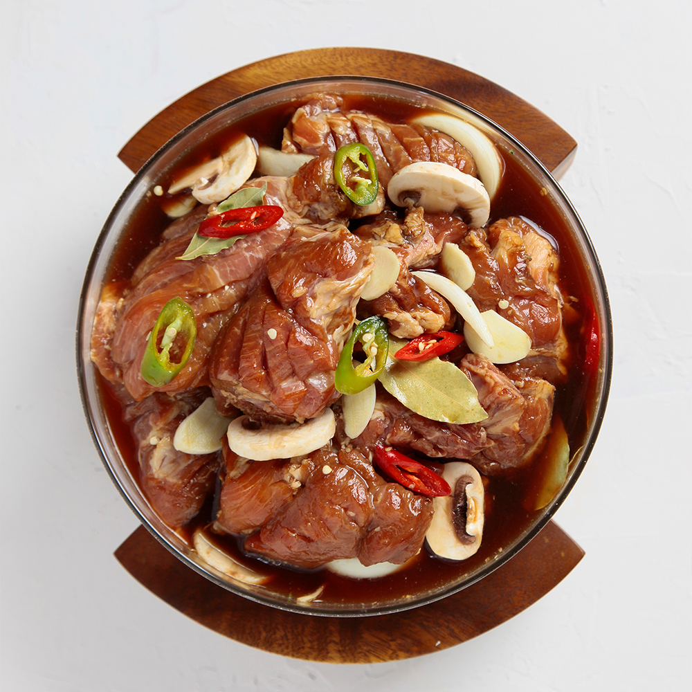 양념 돼지 갈비 4kg 숯불갈비 돼지불백 주물럭 - 상세 이미지 3