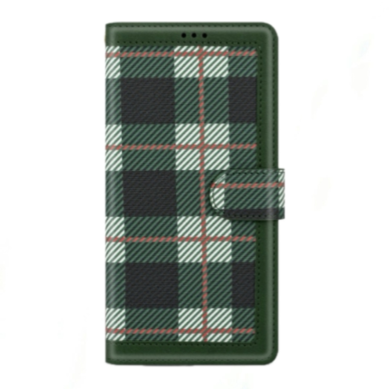 지갑 케이스 가죽 카드 수납 스트랩 카메라보호 그린, 갤럭시S21 - 상품 이미지