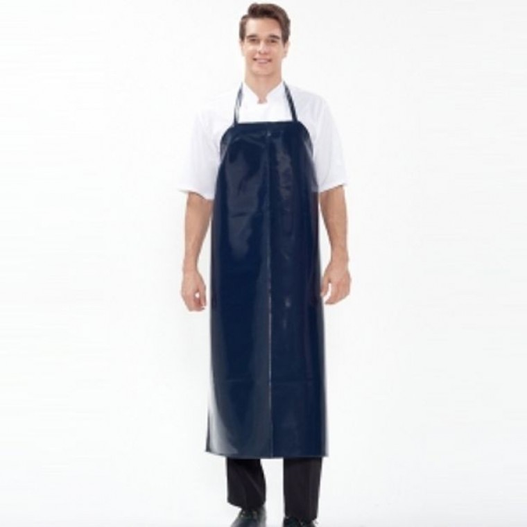 목걸이형 롱 양면 방수앞치마 네이비 요리 주방 미술