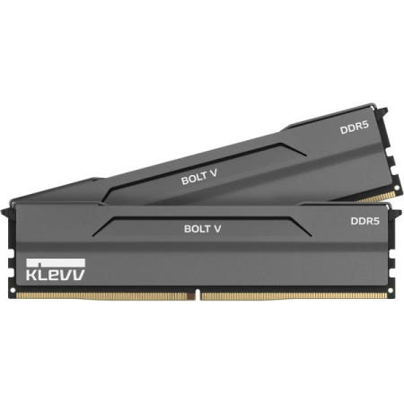 [해외]KLEVV 볼트 V DDR5 32GB (2x16GB) 6400MHz CL32 A-DIE 1.35V 게이밍 데스크톱 램 메모리 SK하이닉스 칩 XMP 3 32GB (2 x 1