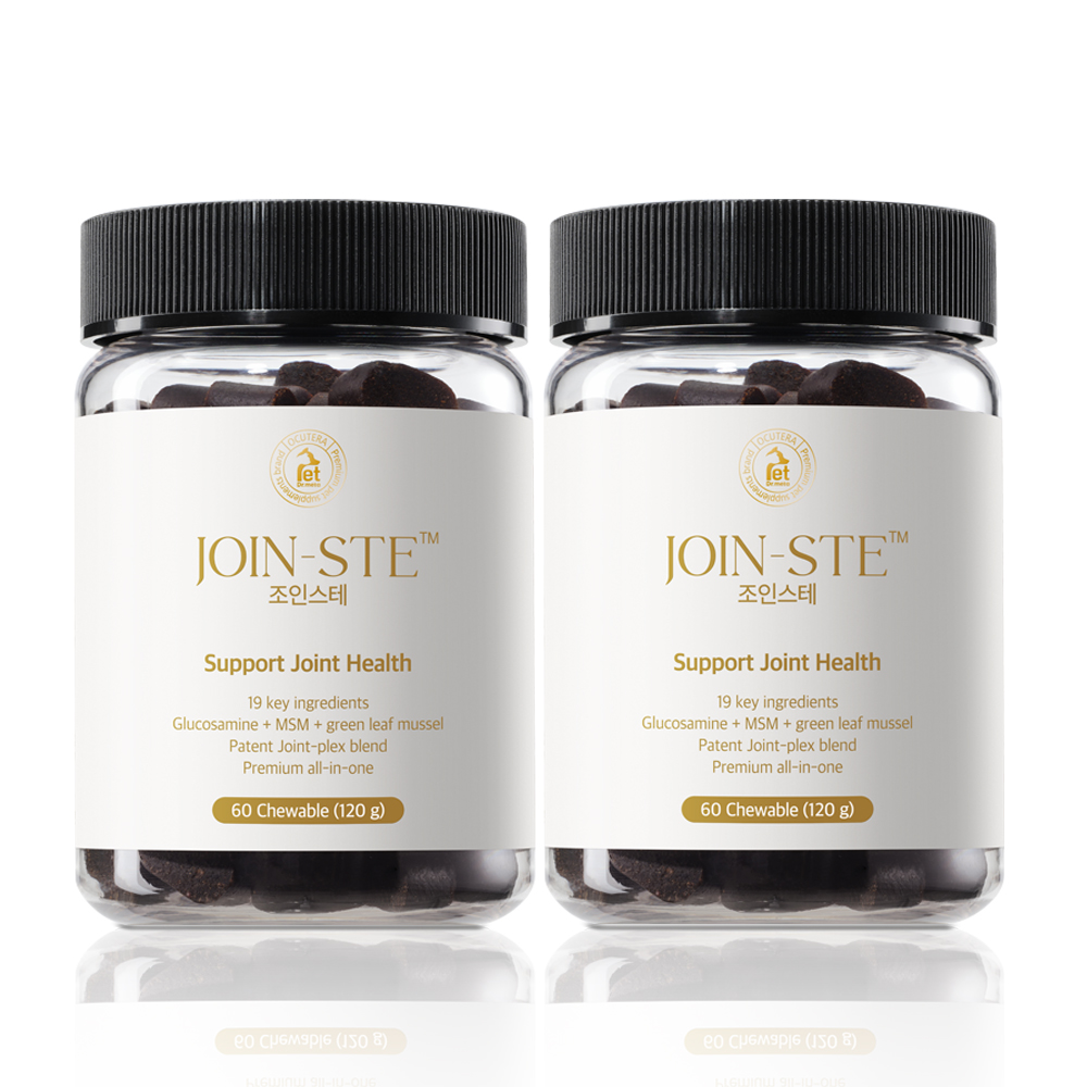 [1+1] 조인스테 강아지 관절 영양제 반려견 애견 슬개골 탈골 닥터메타펫 120g