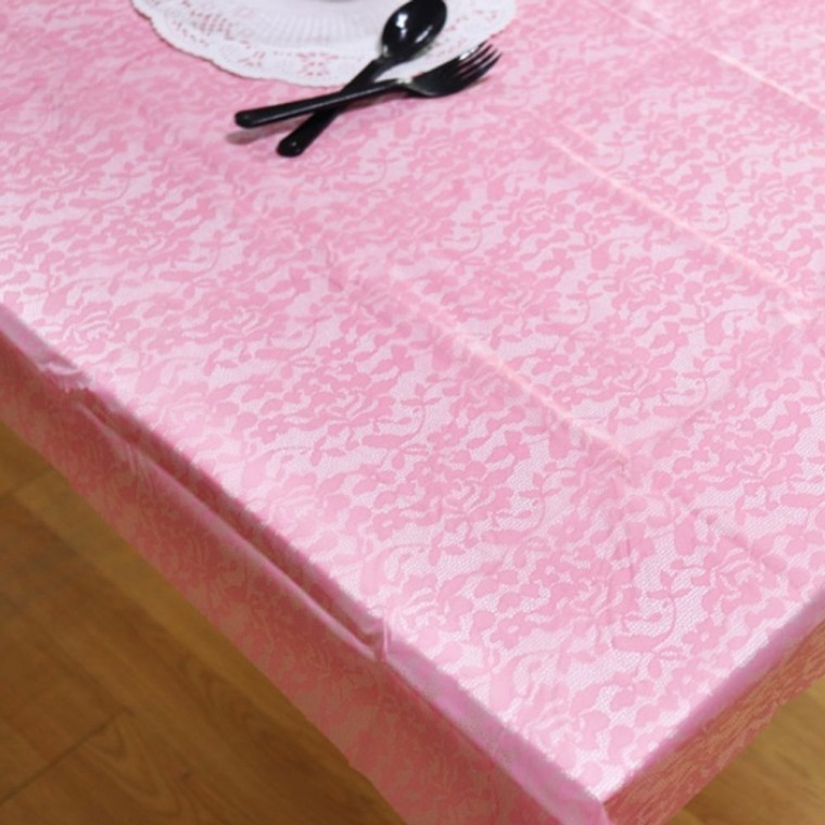 하니 식탁보 식탁 매트 레이스 테이블보 일회용 1매