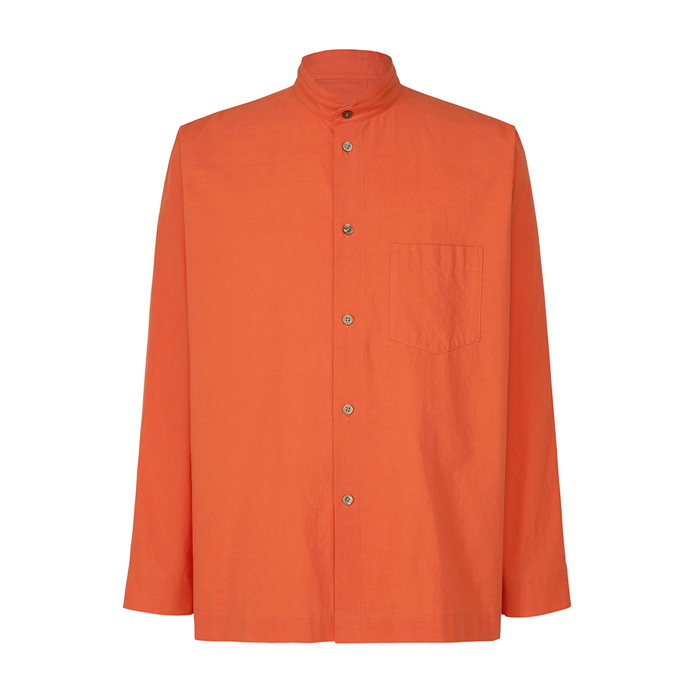 옴므플리세 셔츠 STREAMLINE SHIRT 긴팔 헨리넥 HP53FJ350 - 상세 이미지 4