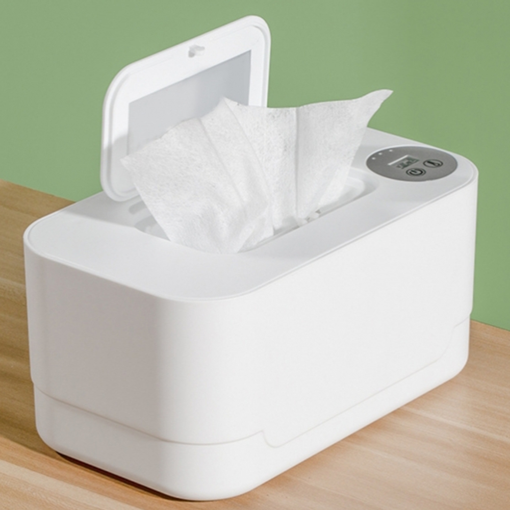 3단 온도조절 물티슈워머 휴대용 물티슈데우기 보온통 케이스