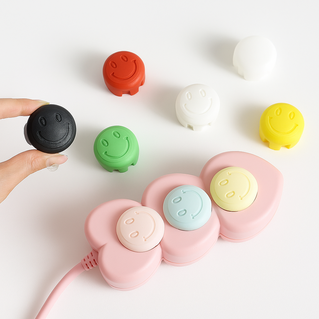 아텍스 콘센트안전커버 마개 보호 가리개 전기코드 캡 덮개 단품