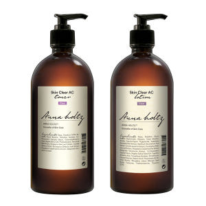 안나홀츠 스킨 클리어 AC 토너 로션 300ml 2종 세트 청소년 사춘기... 솔직 후기 | 피부 타입별 분석 - 상품 이미지 1