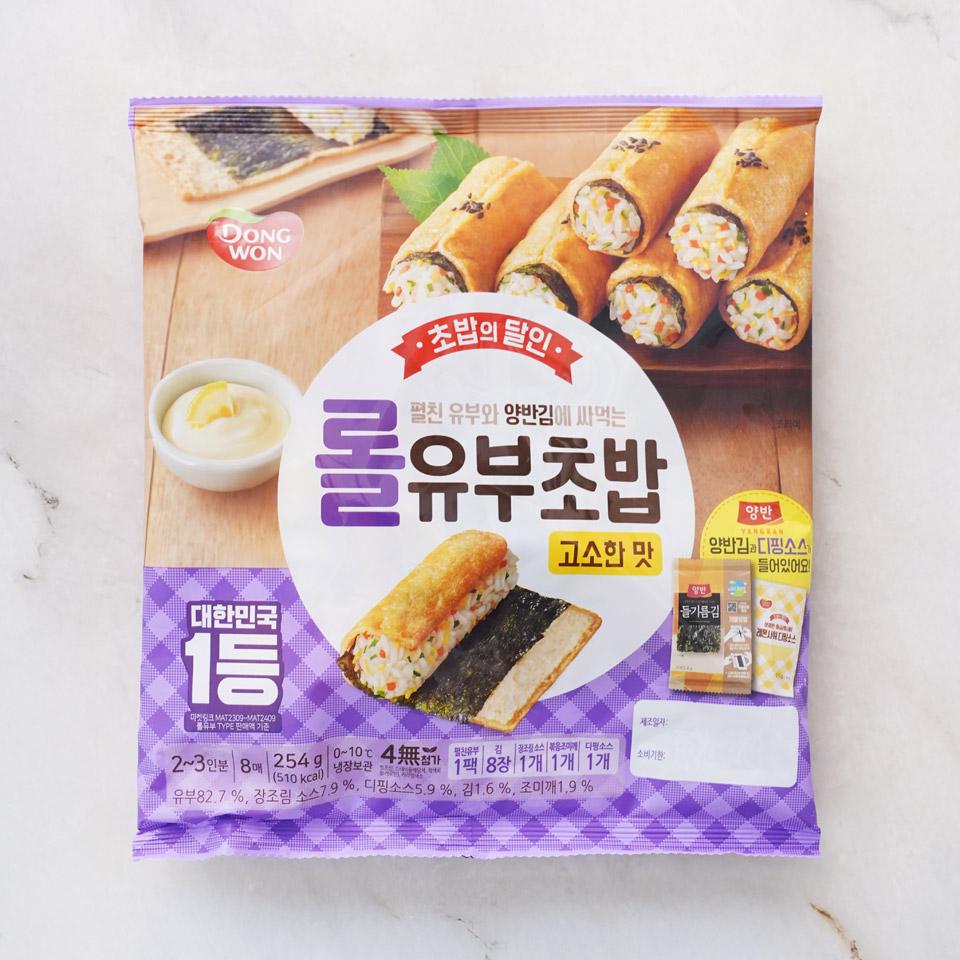 메가마트 동원 롤유부초밥(고소한맛) 254g - 상품 이미지