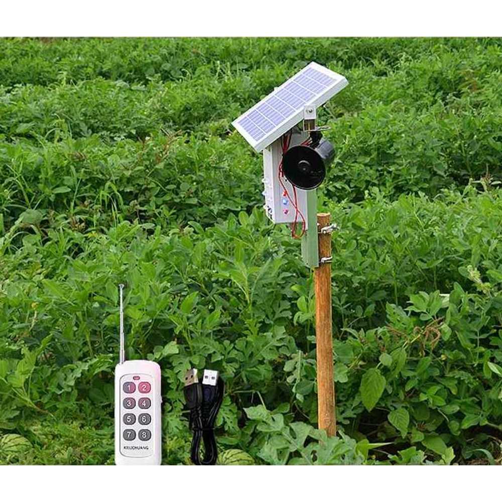 태양광형 폭음기 밭 보호용 새 퇴치 조류 접근 차단기 QY210A (플러그인) - 상세 이미지 4