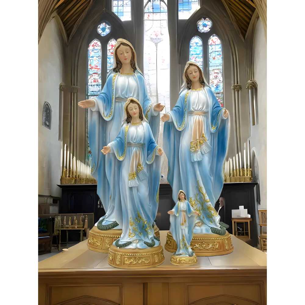 성모마리아상 액세서리 교회 미니 성모상 성상 장식품 40cm - 상세 이미지 2