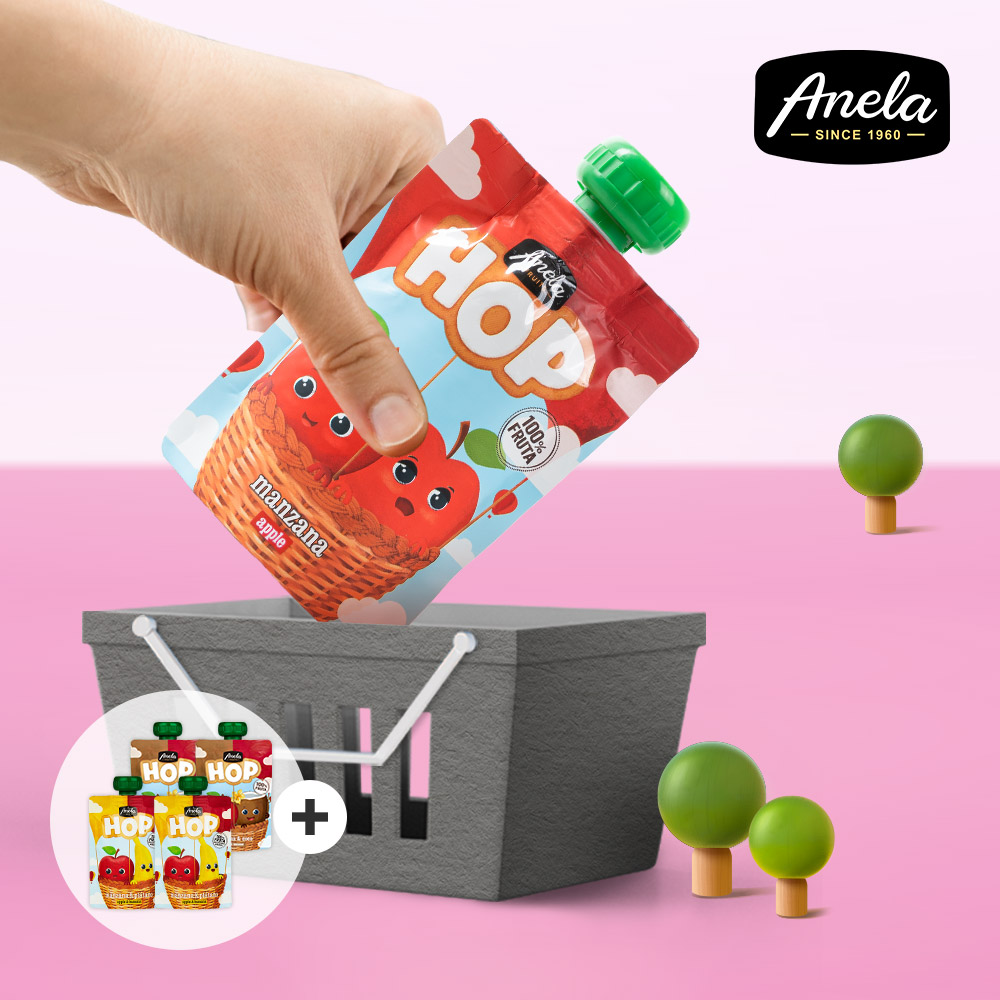 아넬라 짜먹는 과일퓨레 HOP 20팩 골라 담기 사과 이유식 아기퓨레 아이간식