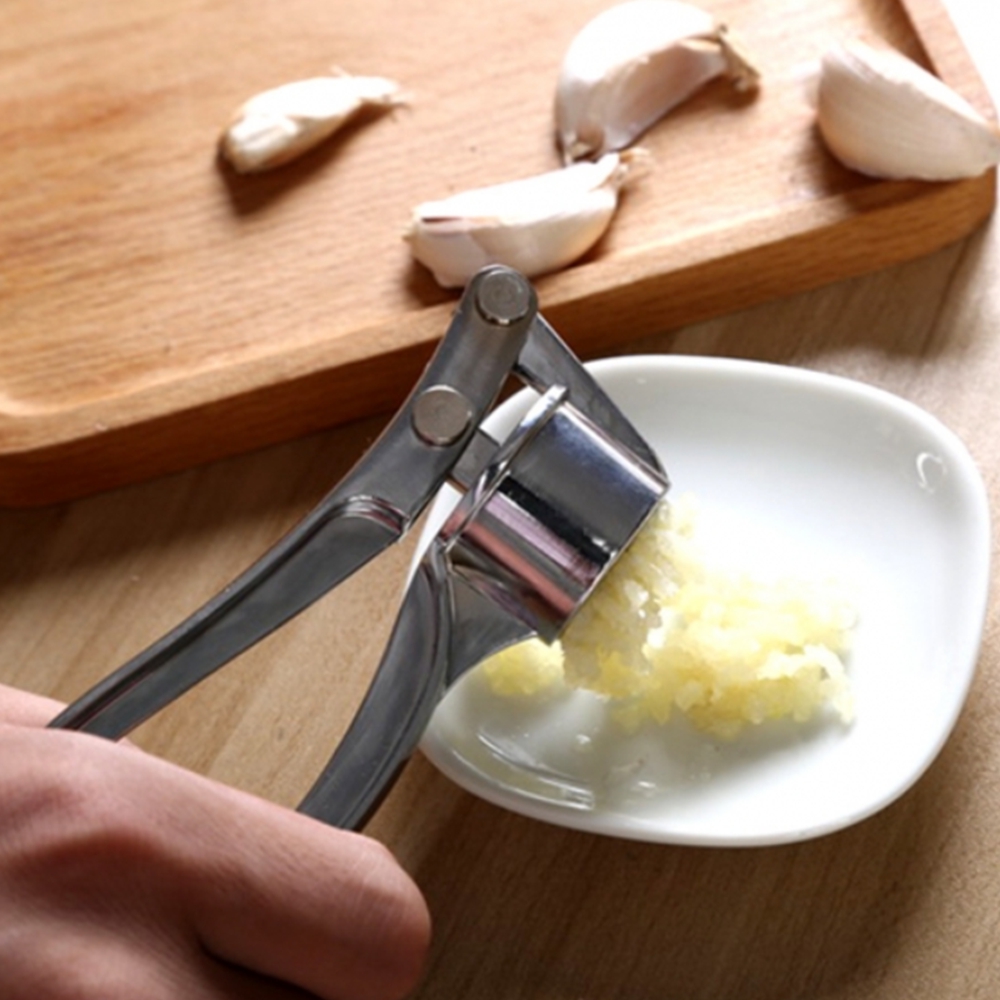 스텐 마늘프레스 수동 갈릭프레스 빻는도구 으깨기