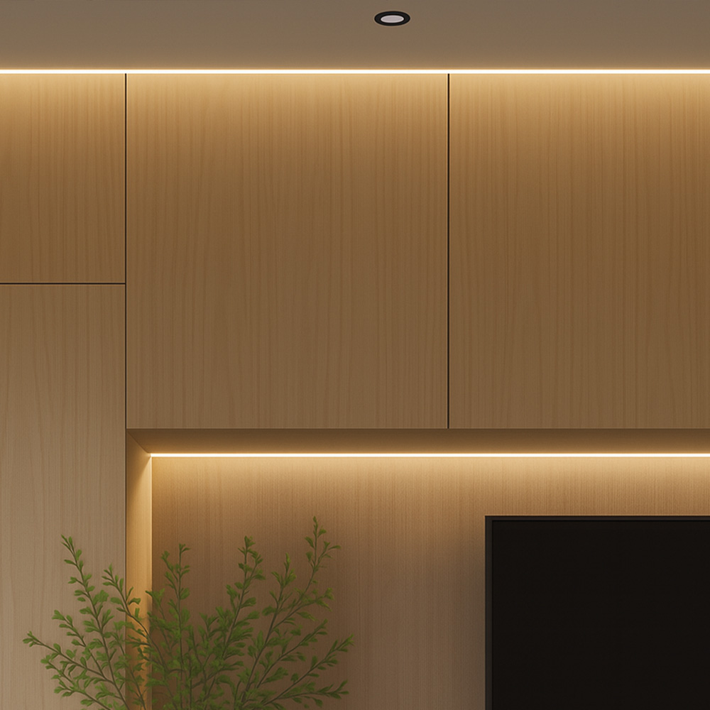 LED 디자인 T3 간접등 우물천장 조명 슬림형 T5 일자등 300mm