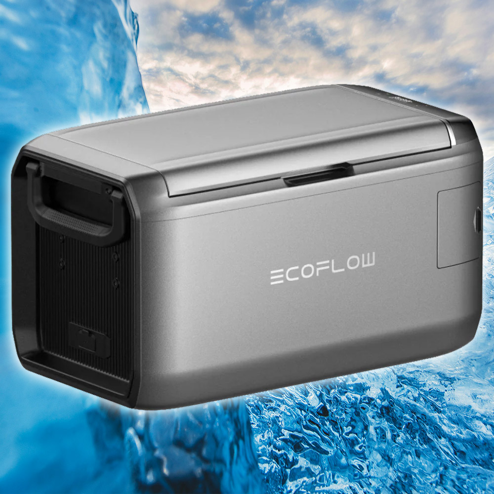 에코플로우 휴대용냉장고 글레시어 캠핑 냉장기 35L, 35배터리별도