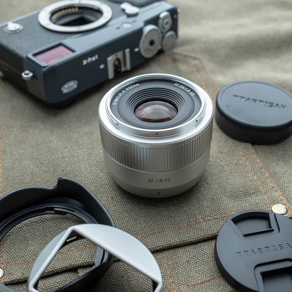 티티아티산 AF 35mm F1.8 II 후지 X마운트 APS-C 렌즈 실버 - 상세 이미지 5