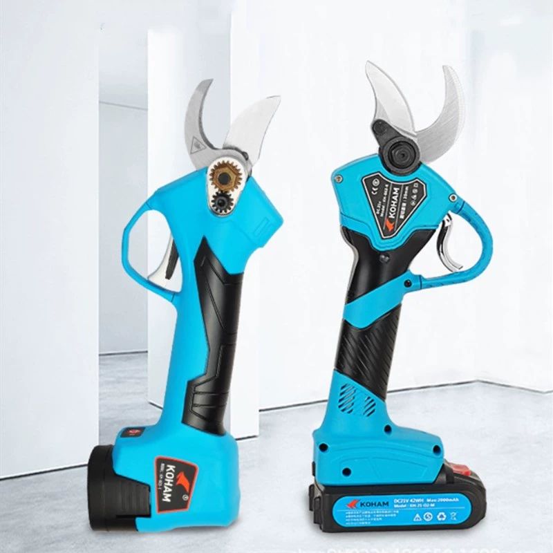 SUCA 무선 전동 전지가위 충전식 원예 전정가위 2.5cm 두 전지 1충전 16.8v