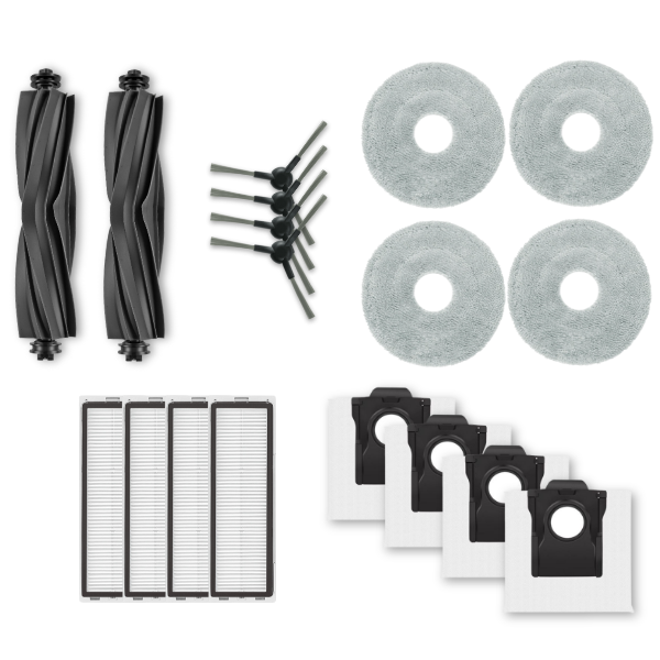 [호환] 드리미 L10s Ultra 소모품 물걸레 더스트백 필터 브러쉬 3개월 구성품