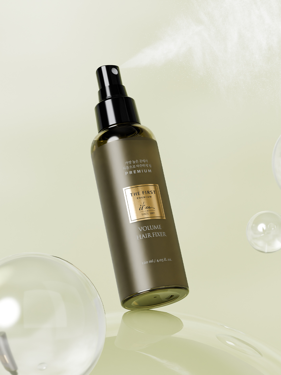 이희 더 퍼스트 프리미엄 볼륨 헤어 픽서 120ml - 상품 이미지