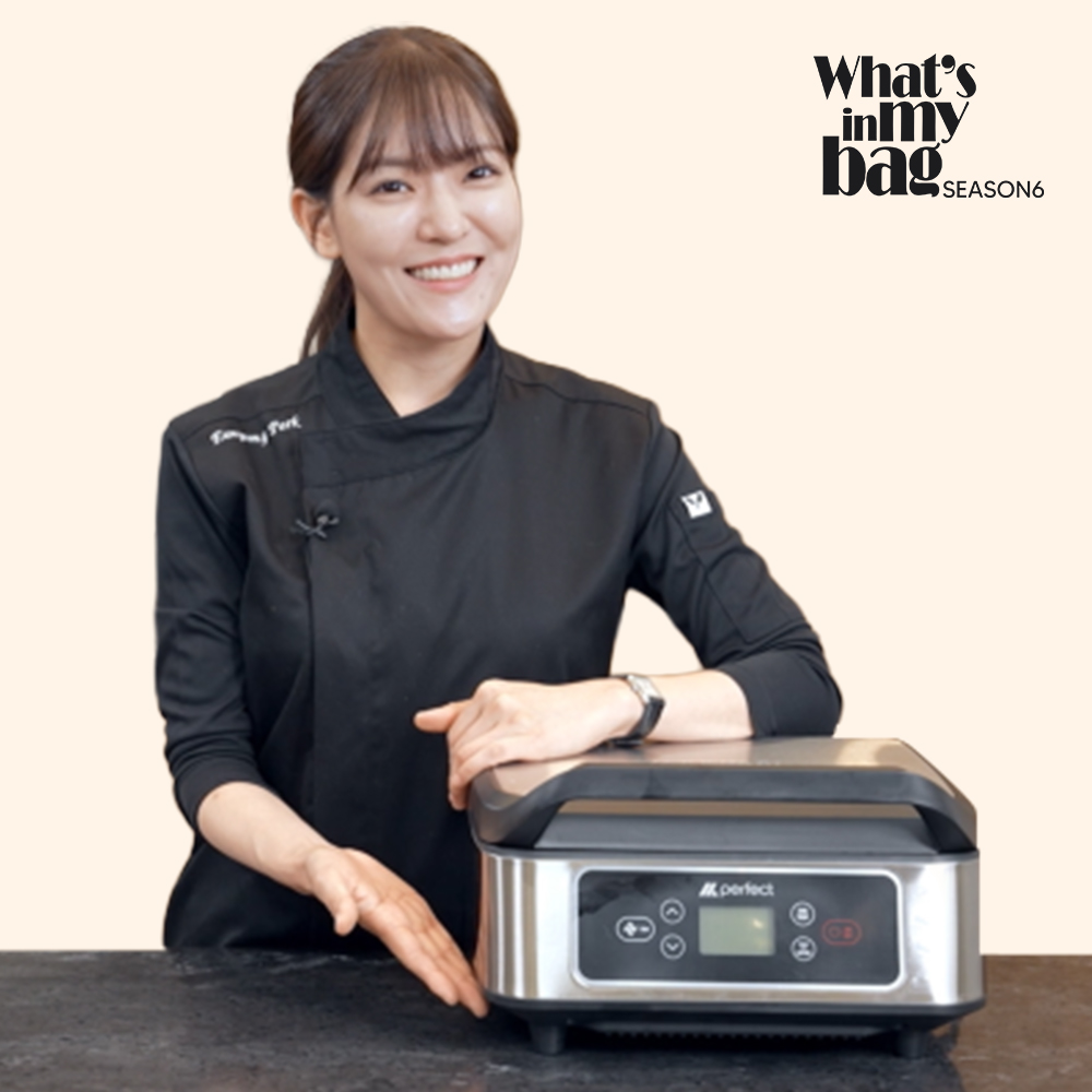 [왓츠인마이백 박은영 셰프 PICK] ROA로아 본사판매 퍼펙트그릴 전기 가정용 연기 없는 양면 삼겹살고기 그릴